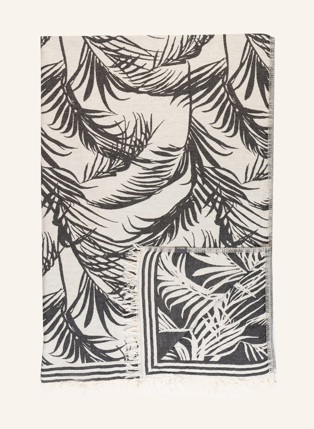 

Плед Proflax TROPICAL, 130x200 см, цвет schwarz/creme/weiss