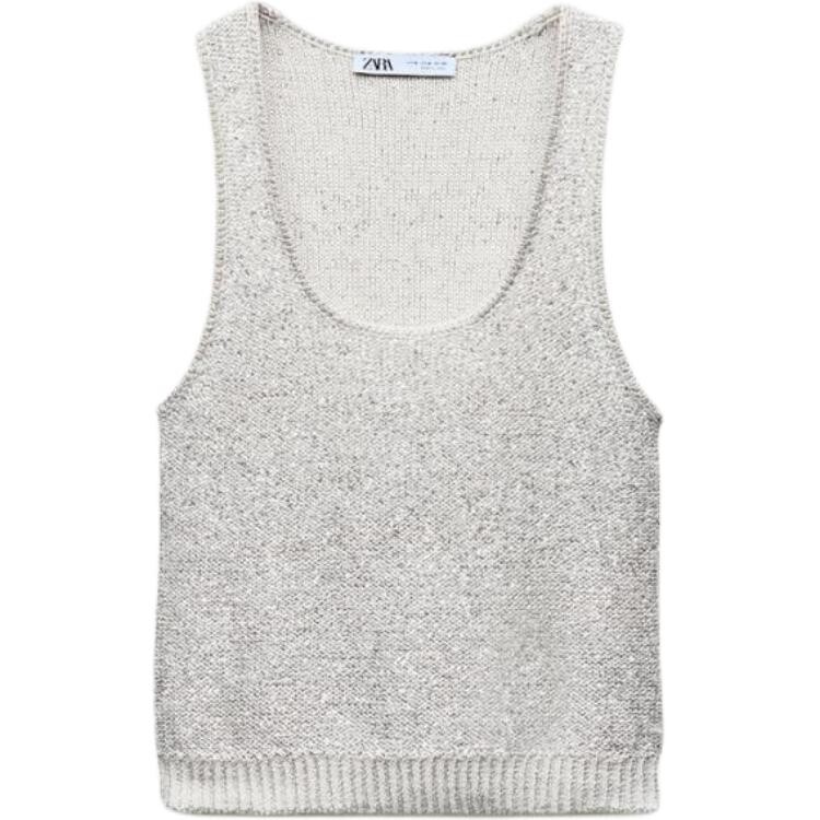 

Жилет женский серый Zara