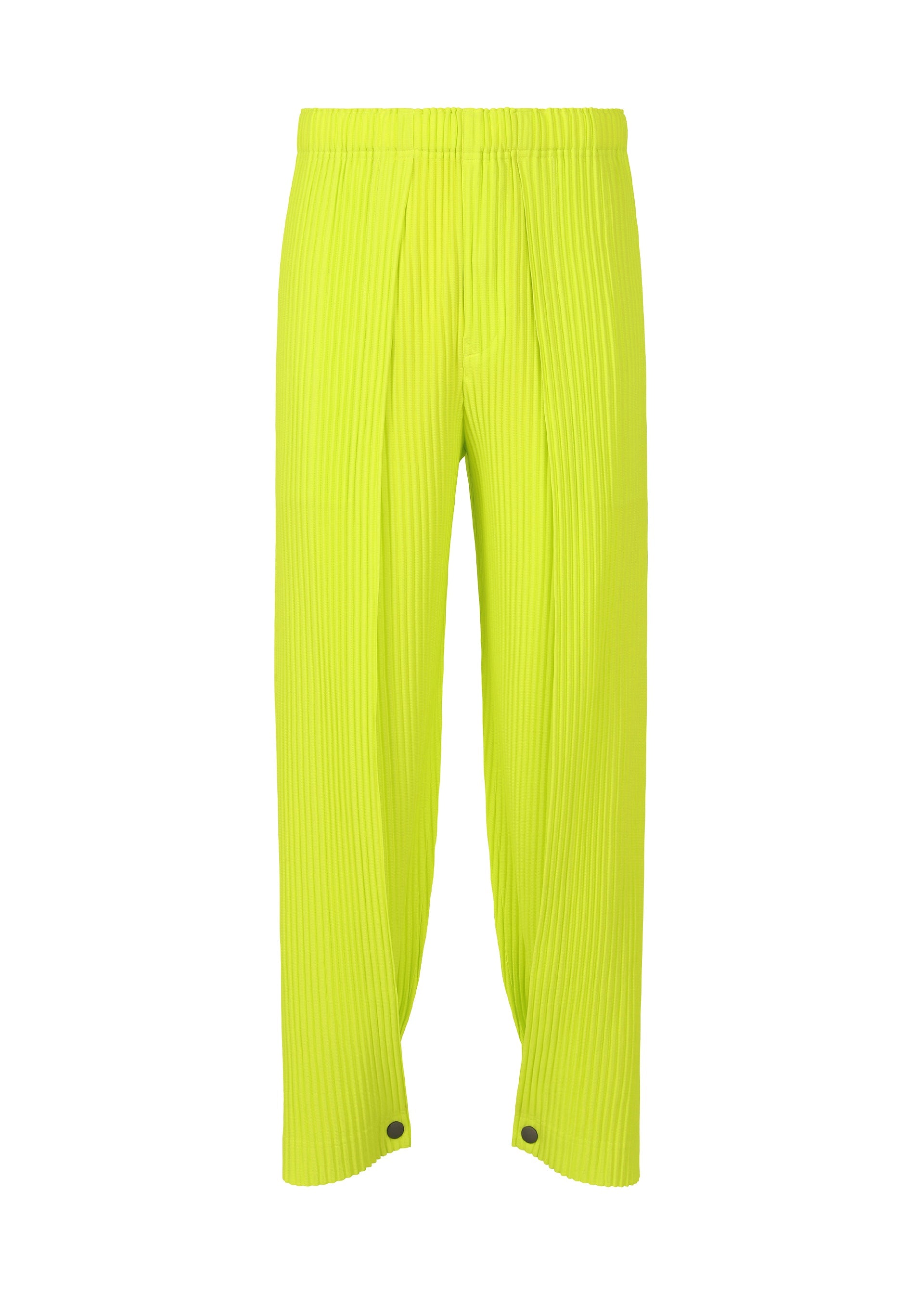 

Брюки pleats bottoms 1 Homme Plissé Issey Miyake, желтый