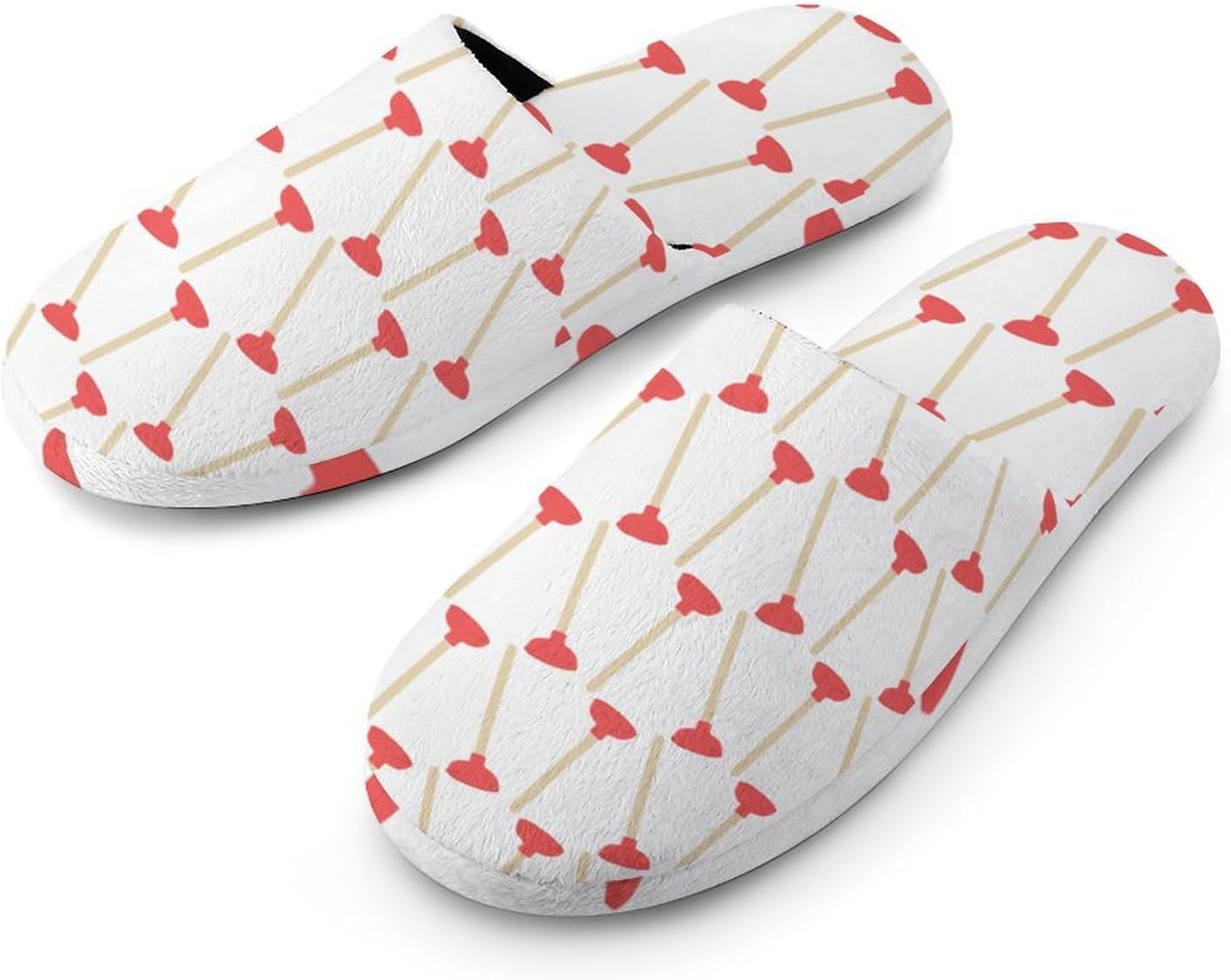 

Женские тапочки, теплые домашние тапочки в виде клоуна, пушистые тапочки-шлепанцы Wauoemy, Style-15