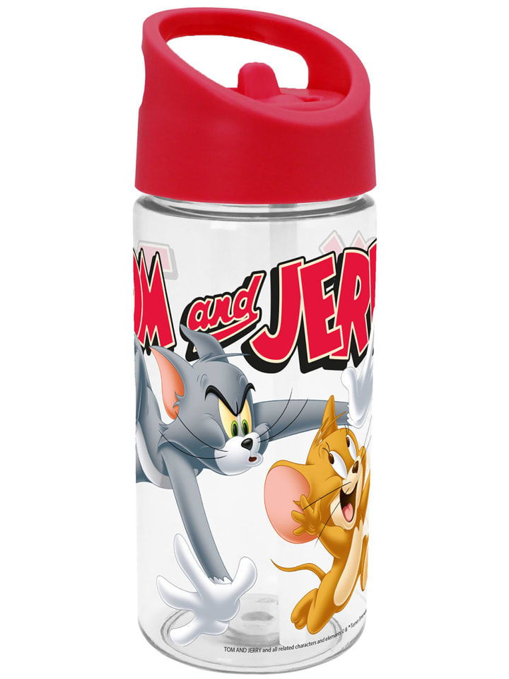 

Geda Labels Бутылка для напитков Tom & Jerry красного цвета - 450 мл