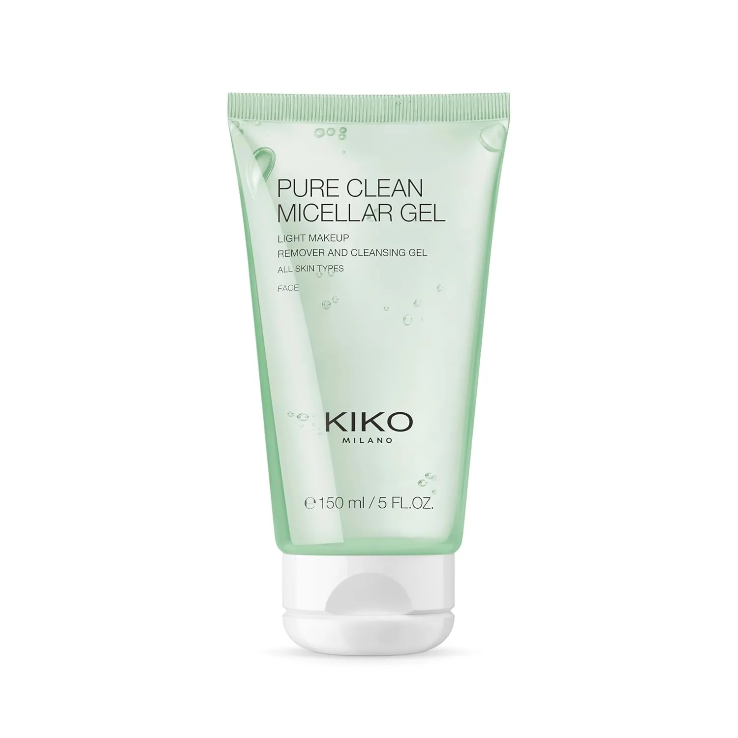 Мицеллярная вода Kiko Milano — Мицеллярный гель Pure Clean | Мицеллярный гель для снятия макияжа, Green