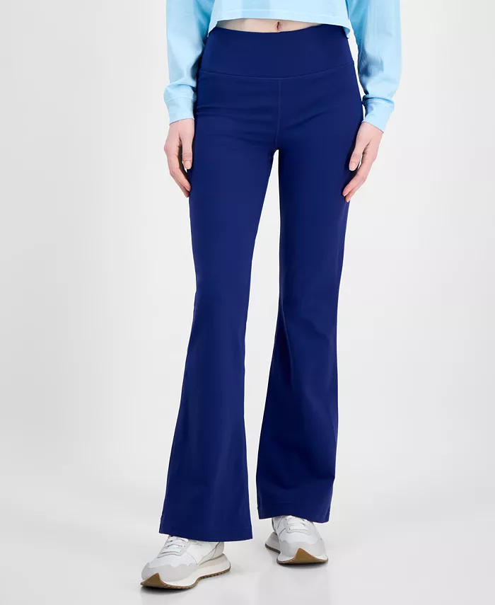 

Женские расклешенные леггинсы с высокой талией ID Ideology, синий