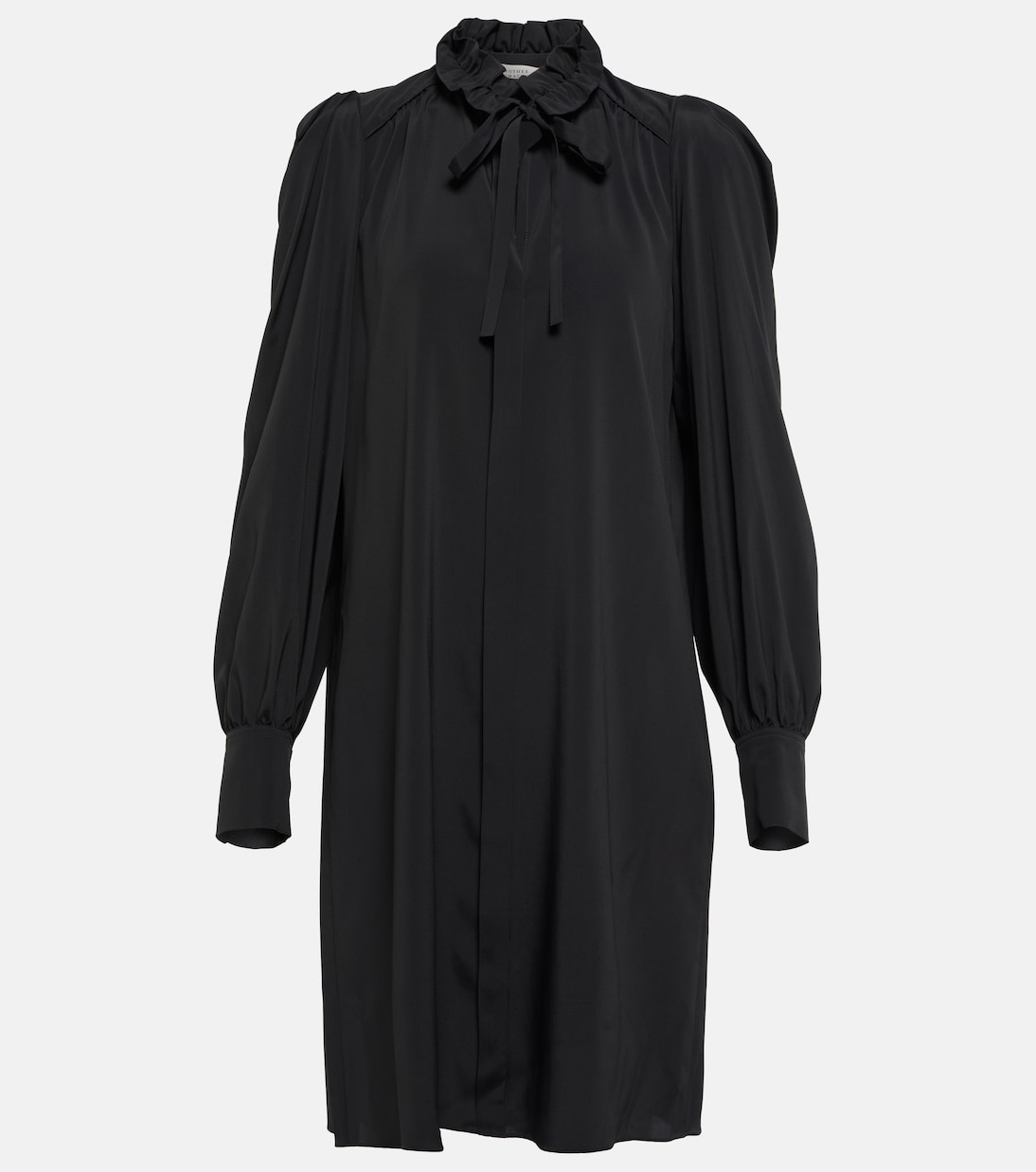 

Мини-платье с завязкой на шее Dorothee Schumacher, Pure Black