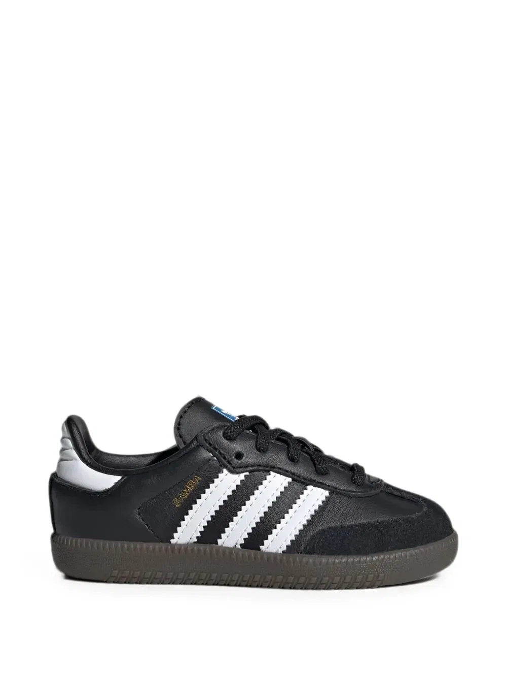 Кроссовки Samba OG EL I Stripes Adidas Kids, черный — фото 2
