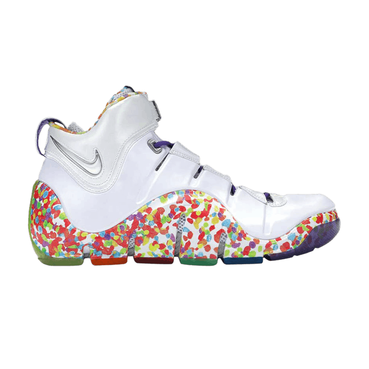 

Кроссовки Zoom LeBron 4 'Fruity Pebbles' Friends & Family, белый