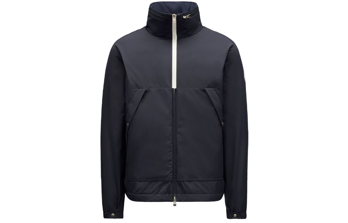 

Пуховик мужской синий Moncler