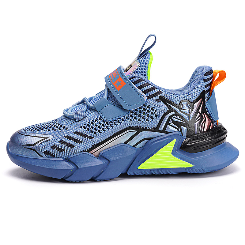 

Легкие амортизирующие нескользящие дышащие износостойкие детские повседневные кроссовки Kids' FIRS Kids, синий