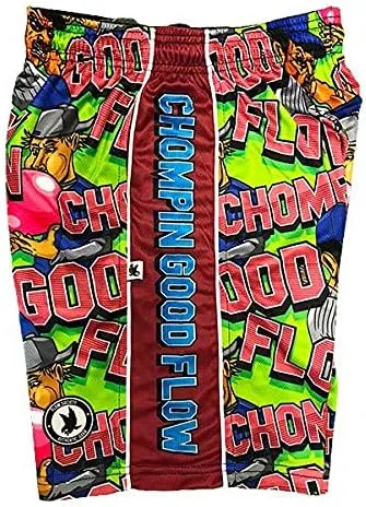 Спортивные шорты для мальчиков Flow Society Big Chompin' Flow, Green — фото 2