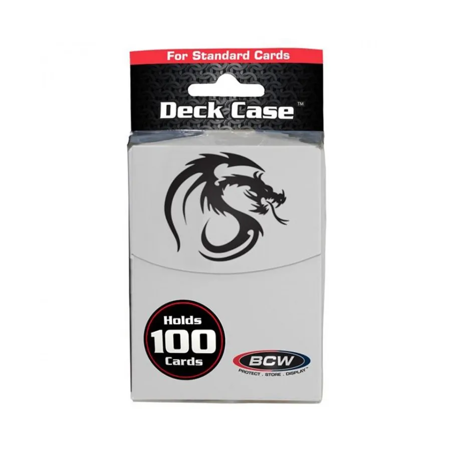 

Большой чехол для колоды - белый, Deck Boxes (BCW Supplies)
