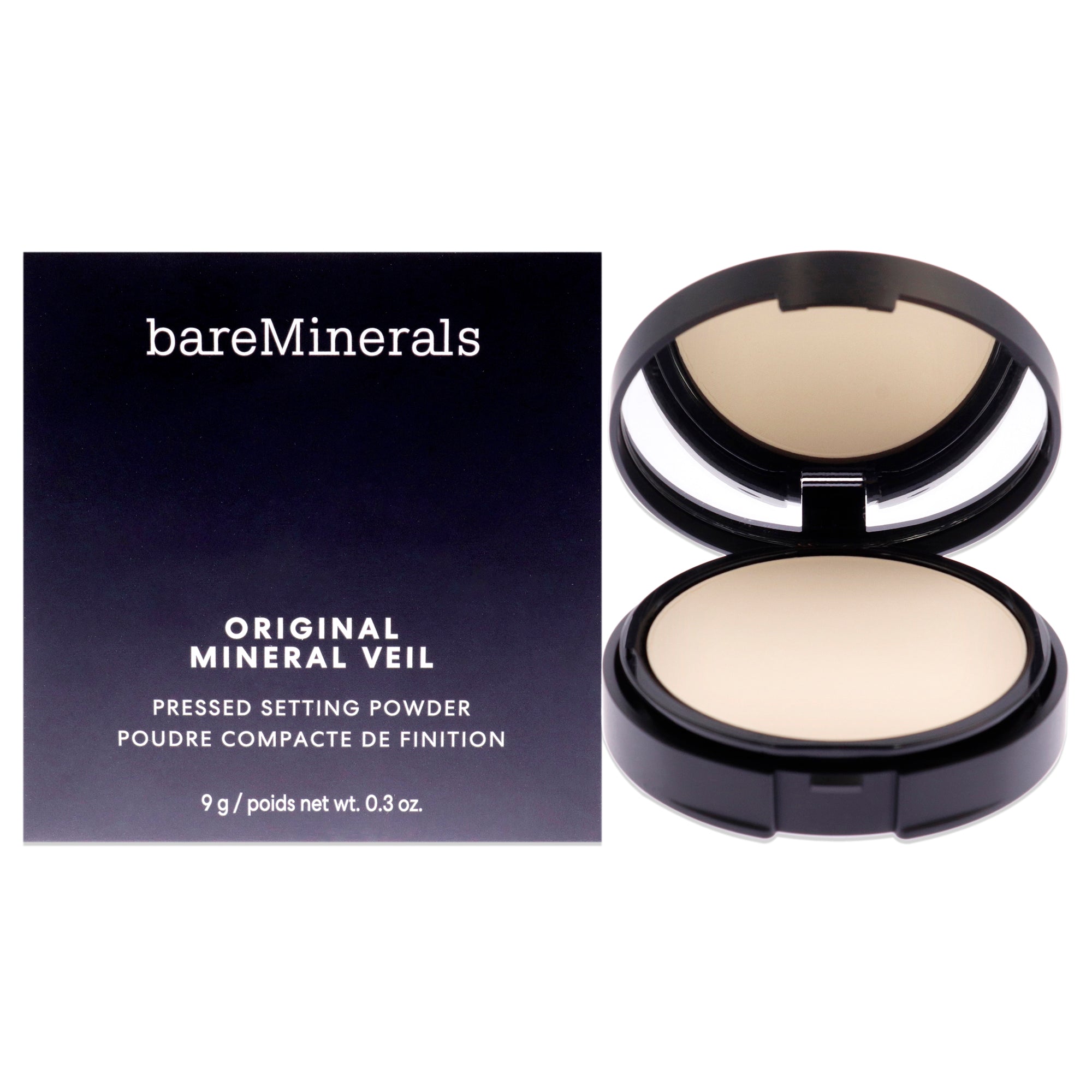

Компактная фиксирующая пудра Original Mineral Veil, прозрачный оттенок Sheer Fair от bareMinerals для женщин, 0,3 унции Bareminerals, Small