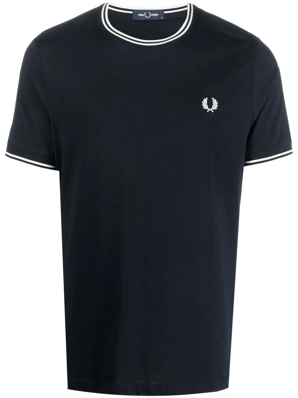 

Футболка с вышитым логотипом Fred Perry, синий