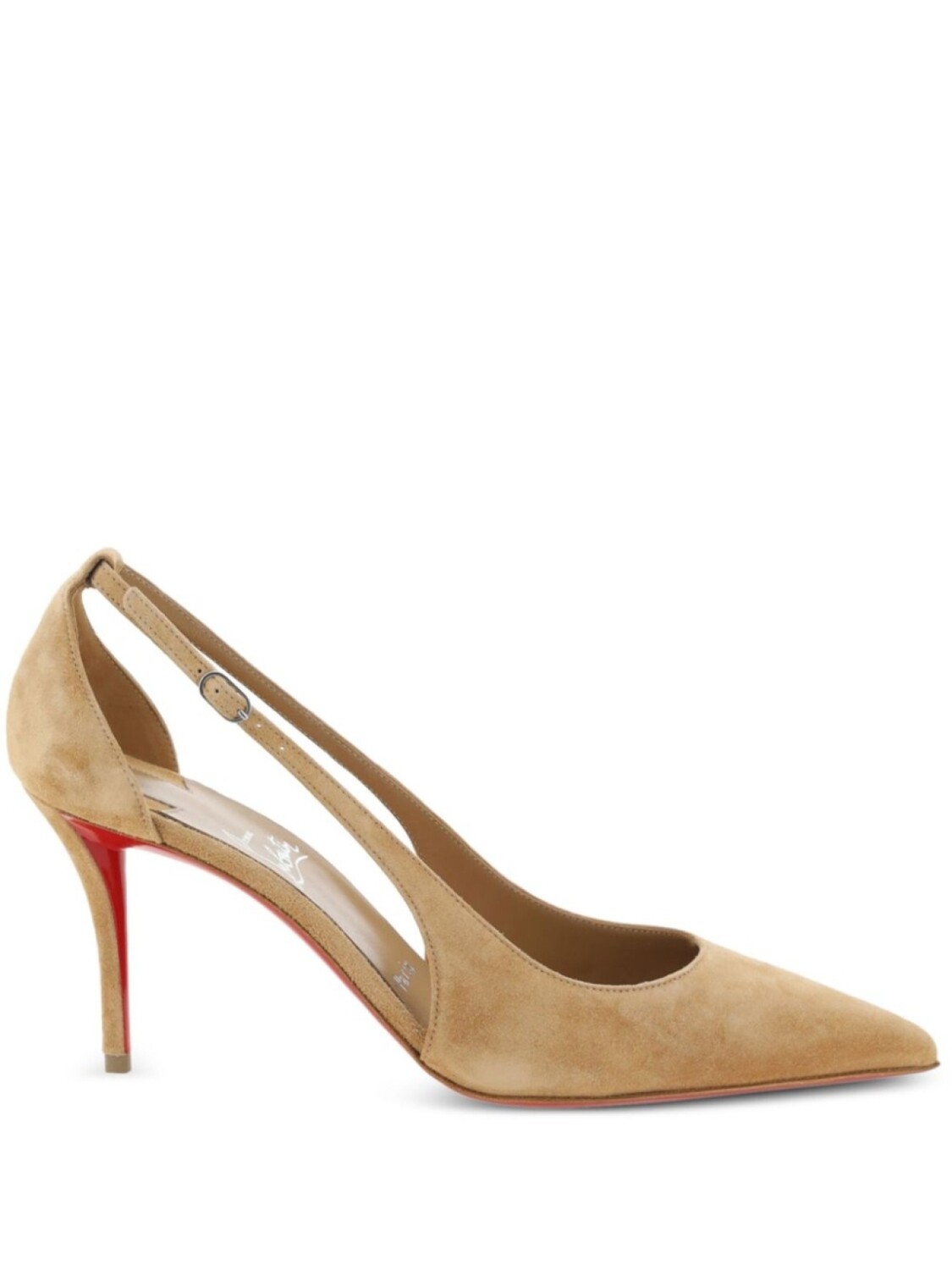 

Апострофаторные туфли 80 мм Christian Louboutin, коричневый
