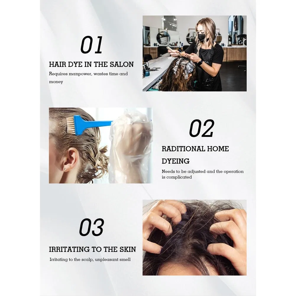 Шампунь-краска для волос «Hair Dye Shampoo», 500 мл Gegong — фото 2