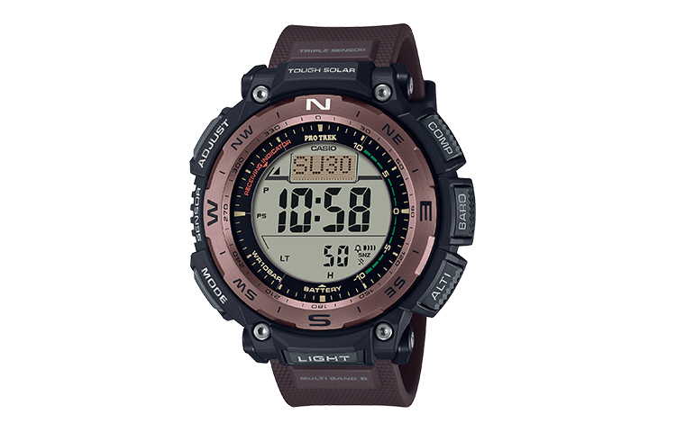 

Мужские часы PRO TREK PRW-3400Y-5PR CASIO серые