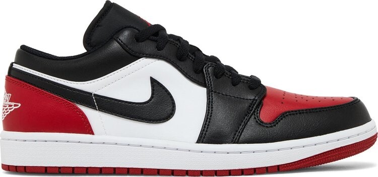 

Кроссовки Air Jordan 1 Low 'Bred Toe 2.0', красный, Серый;красный, Кроссовки Air Jordan 1 Low 'Bred Toe 2.0', красный