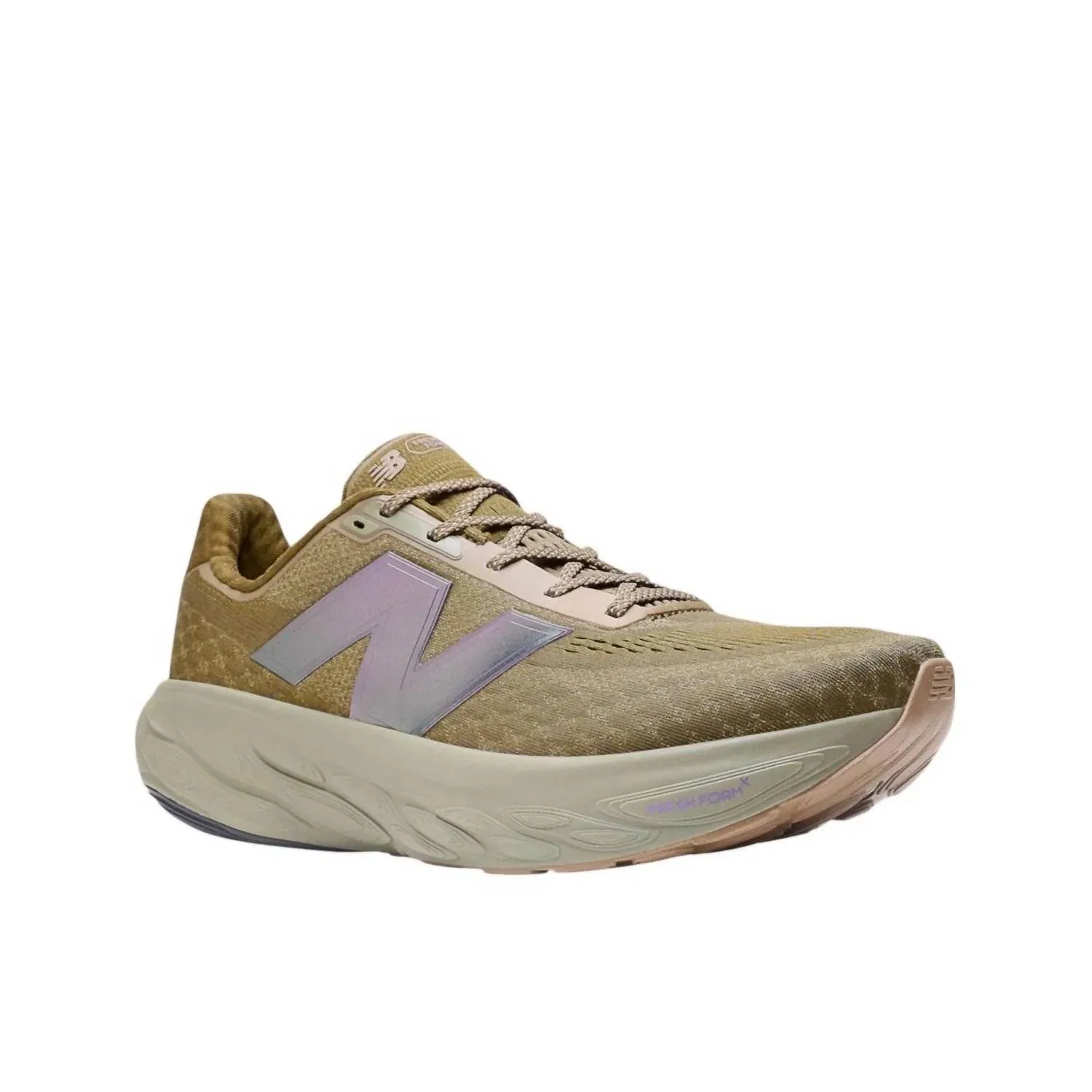 New Balance Мужские беговые кроссовки 1080 Fresh Foam, зелено-серые — фото 3