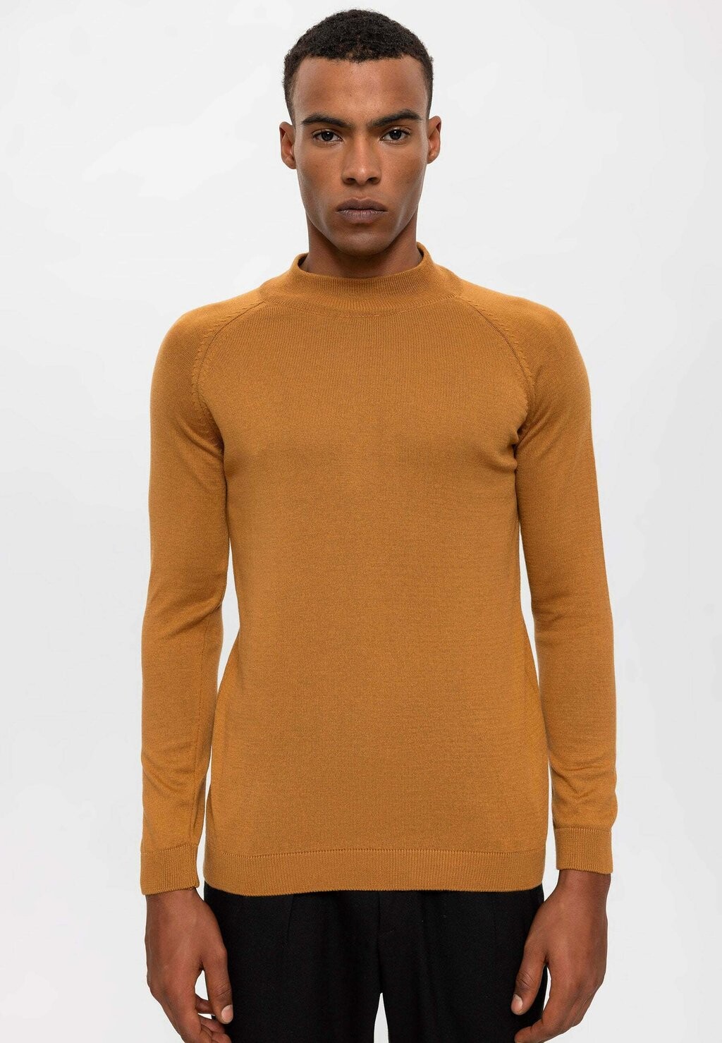 

Свитер Mock Turtleneck Antioch, цвет tabac