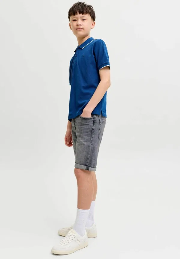 Джинсовые шорты стандартного кроя джинсовые шорты для подростков Jack & Jones Junior, Grey Denim — фото 4