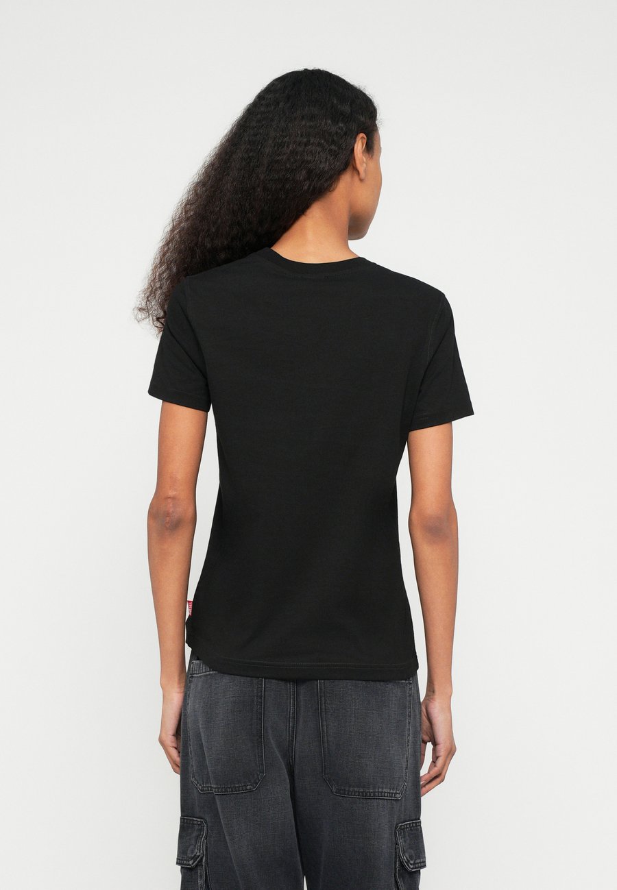 Футболка Diesel Print T-shirt, Black — фото 3