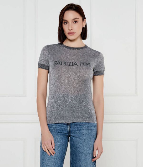 

Футболки Slim fit Patrizia Pepe, серый