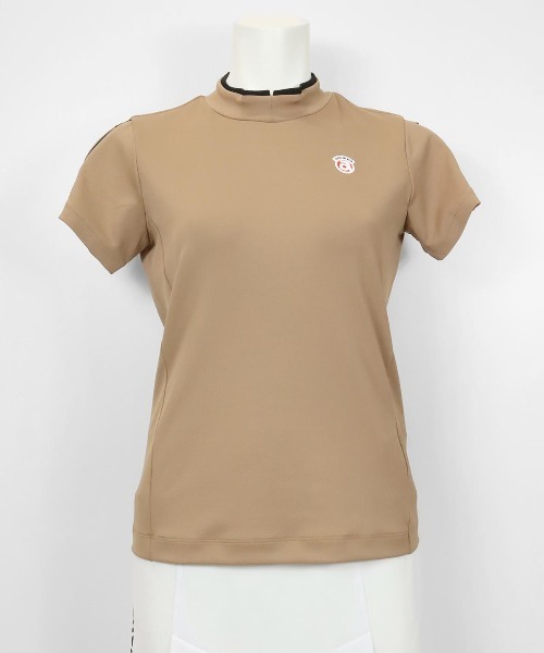 

Футболка быстросохнущая с УФ-защитой и молнией на рукаве Archivio, коричневый