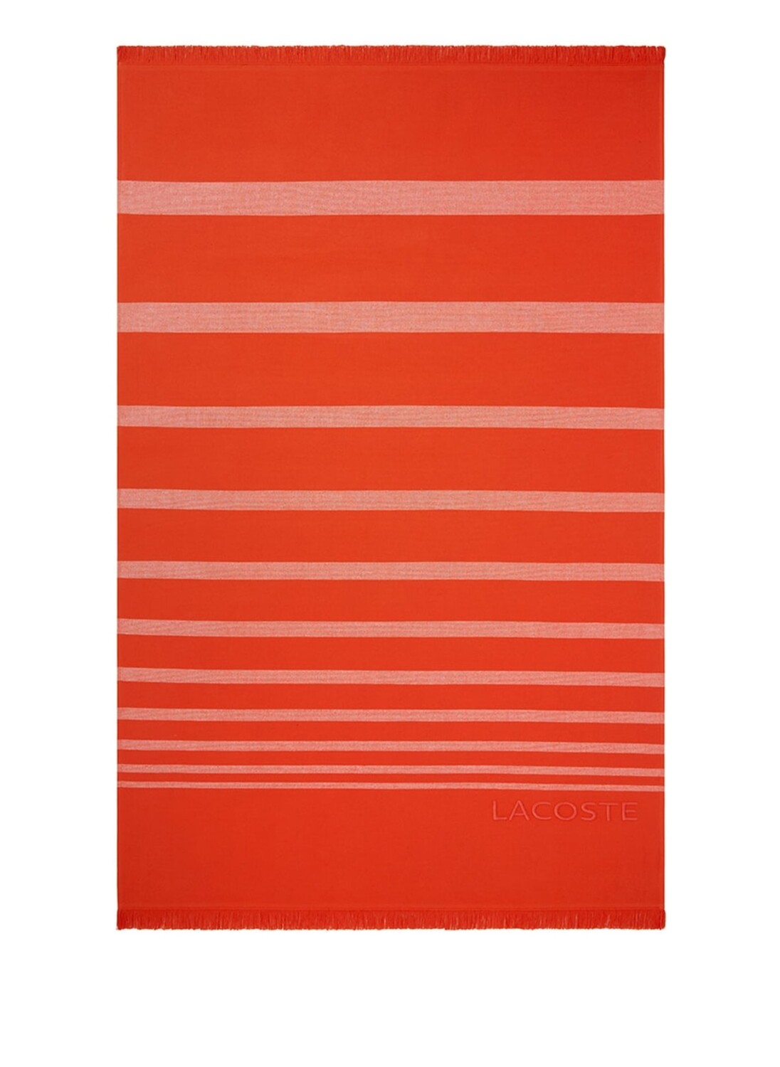 

Пляжное полотенце lrythme LACOSTE, цвет ORANGE/ROT