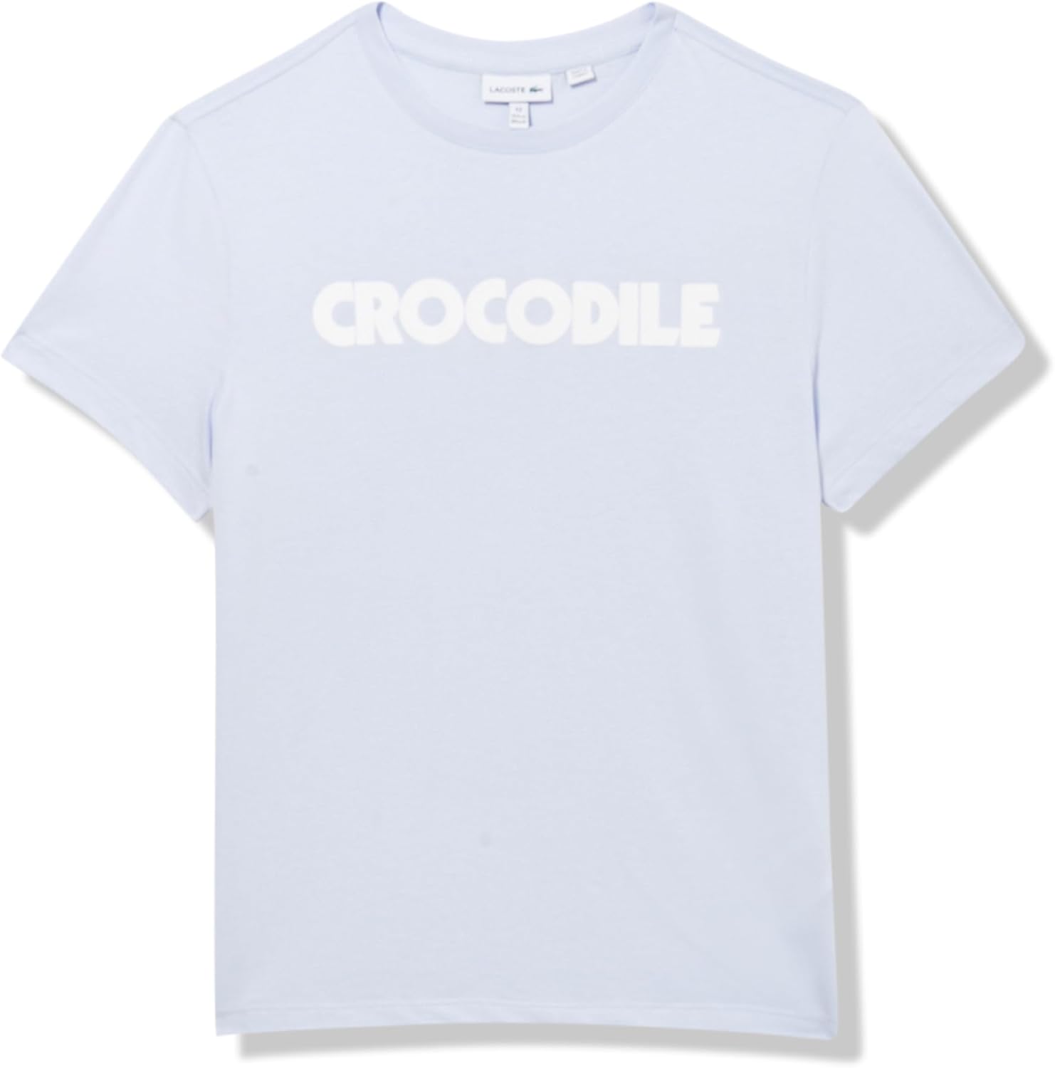 

Футболка Lacoste с коротким рукавом, круглым вырезом и крупным принтом, Phoenix Blue