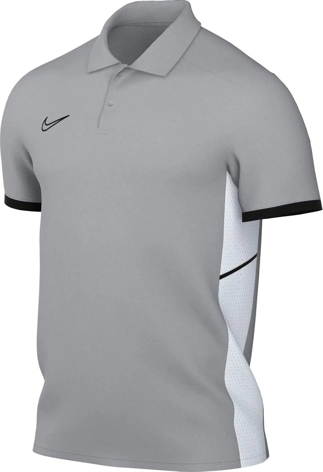Мужской поло-свитер Nike Dri-FIT Academy 25, серый/черный/белый