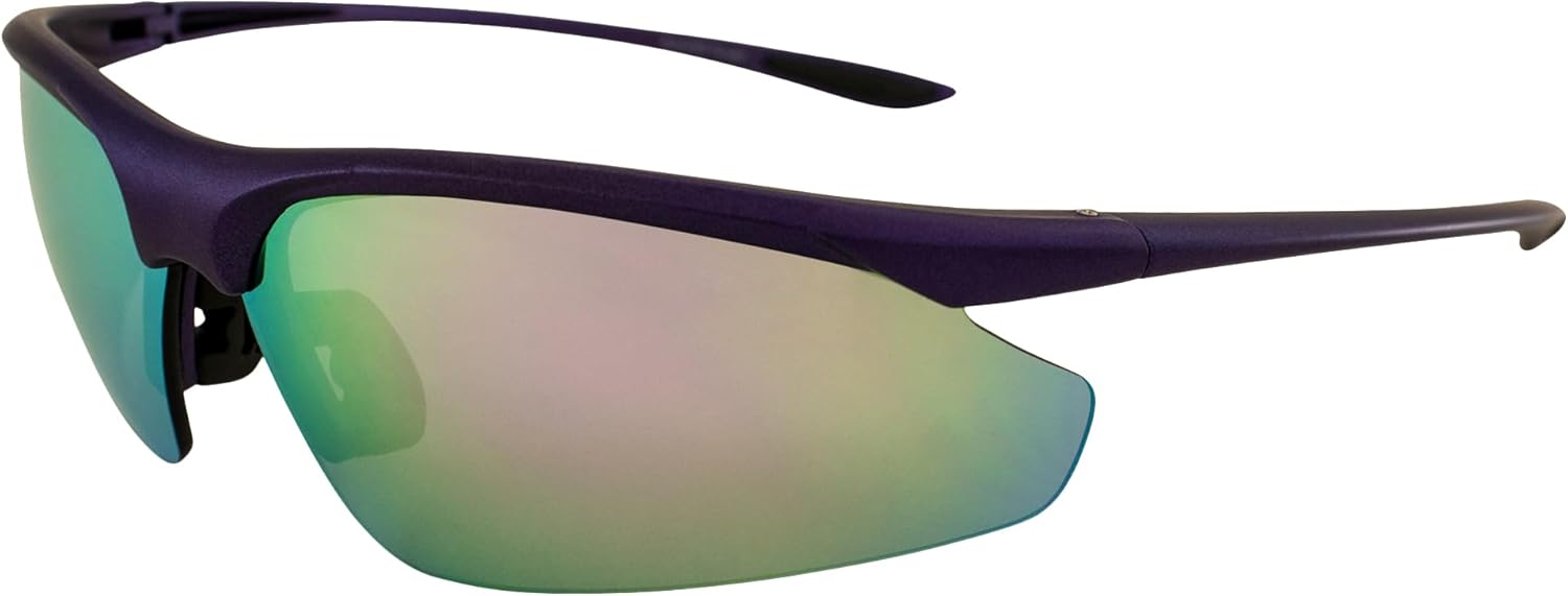 

Солнцезащитные очки Epoch Eyewear Cadence Sport – фиолетовая поликарбонатная оправа, поляризованные сверхгидрофобные линзы дымчатого цвета, ударопрочные (ANSI Z87.1), сверхлегкие