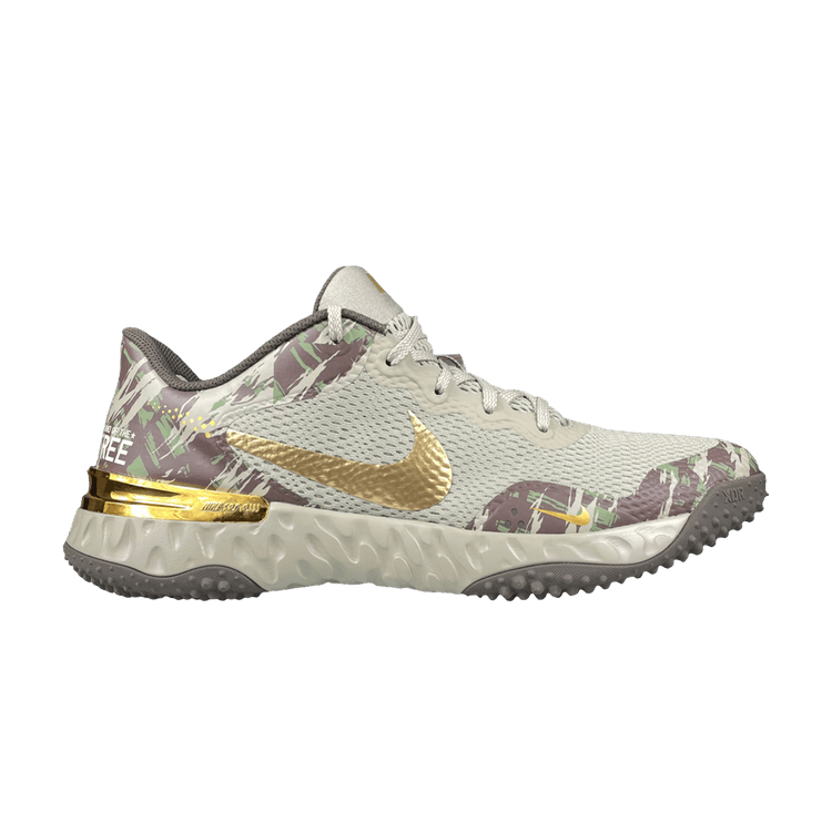 

Кроссовки Alpha Huarache Elite 3 Turf SM 'Armed Forces Day 2022', серый
