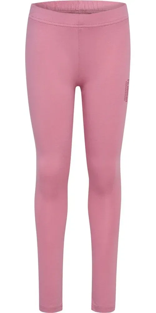 Леггинсы детские хлопковые Hummel, розовый