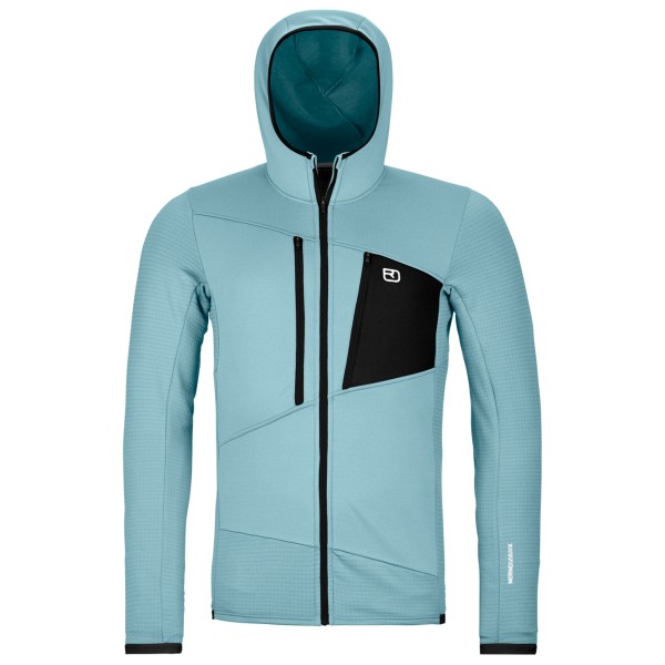 

Толстовка с капюшоном из флиса и флисовая куртка Ortovox, серый