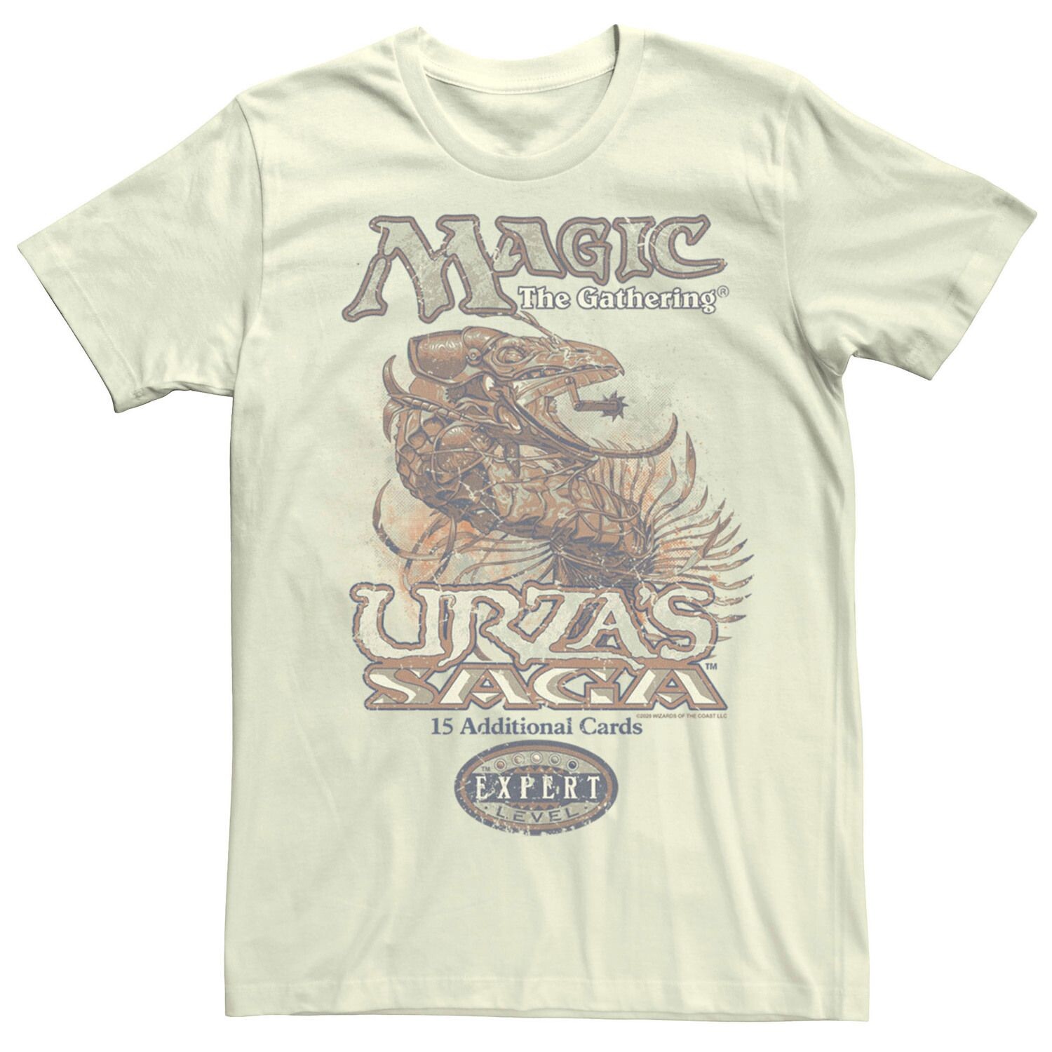

Мужская футболка с логотипом Magic: The Gathering Urza's Saga Licensed Character