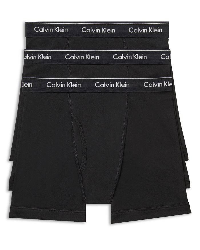 

Хлопковые боксеры Calvin Klein, 3 шт, черный