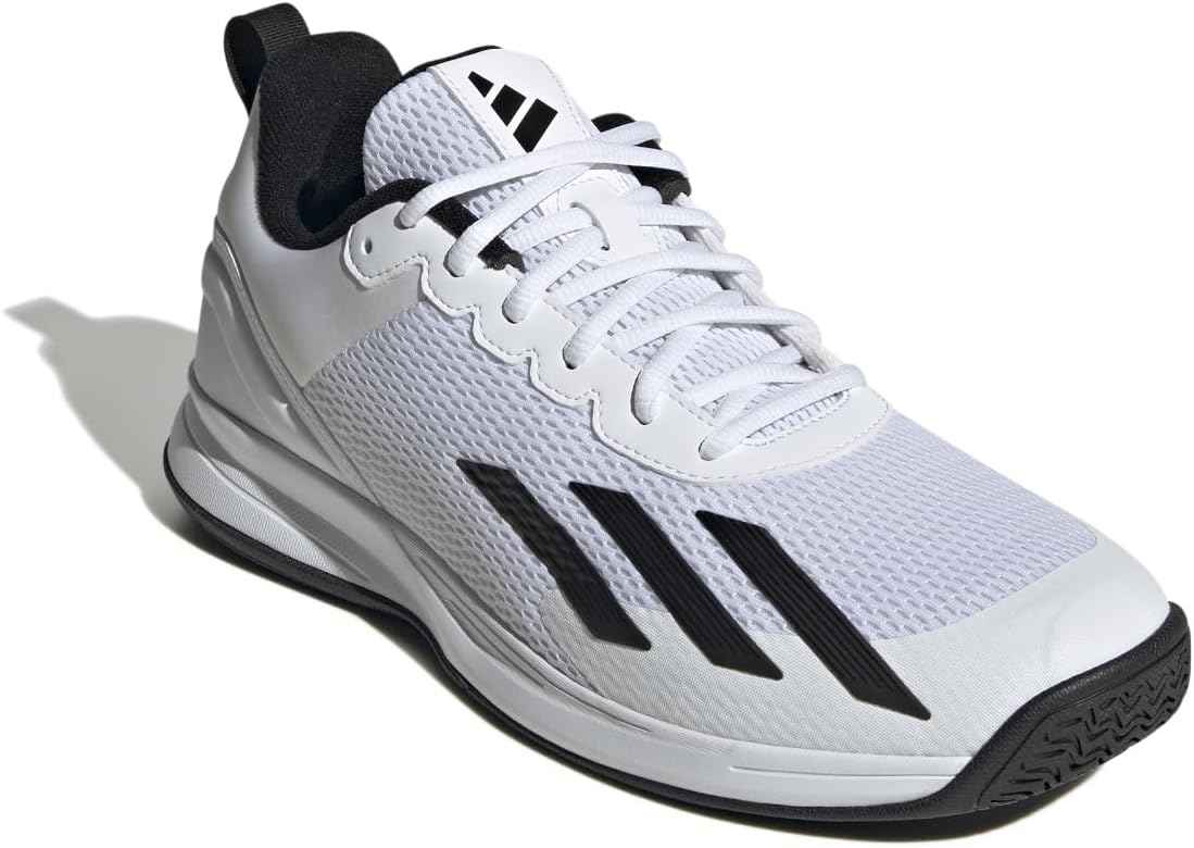 Мужские теннисные кроссовки adidas Courtflash Speed, белый/черный — фото 2