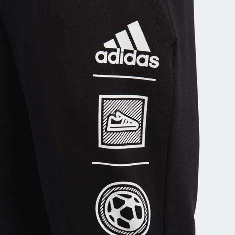 Спортивные штаны Adidas Black — фото 4
