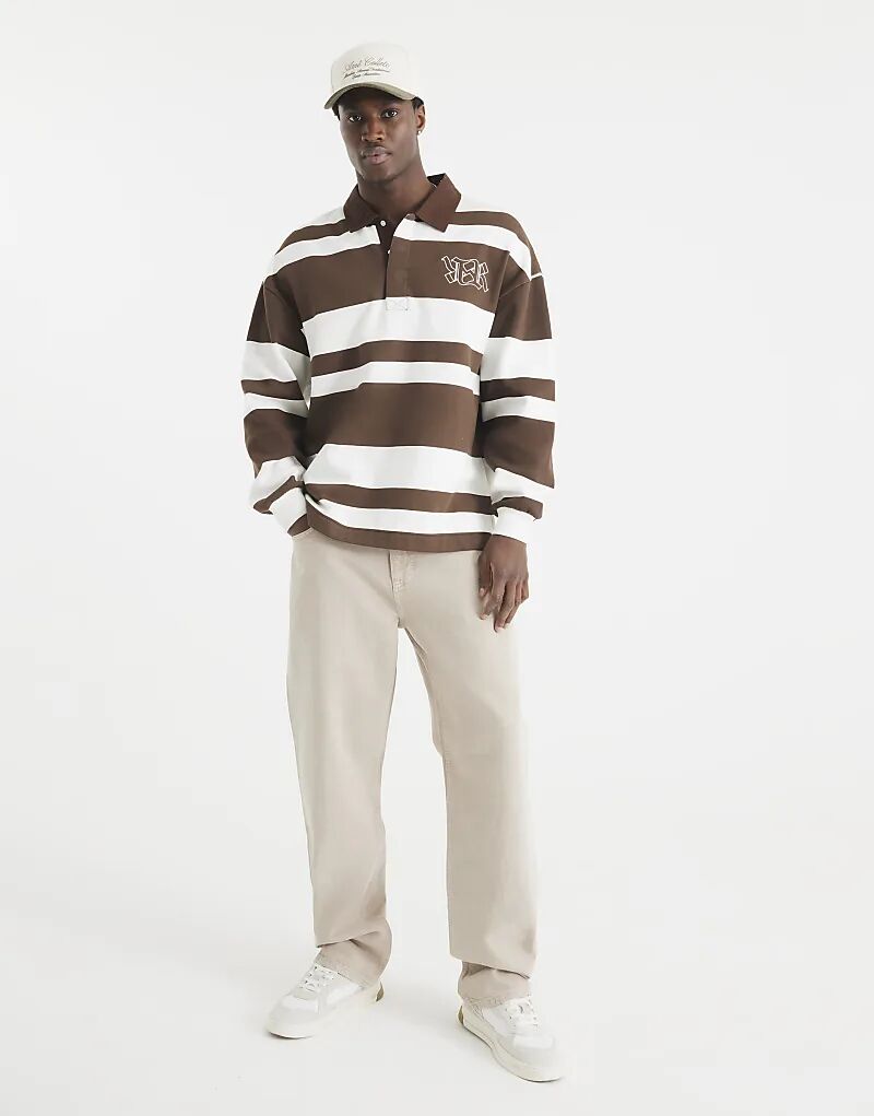 

Джинсы свободного кроя из денима цвета камня - светлые River Island