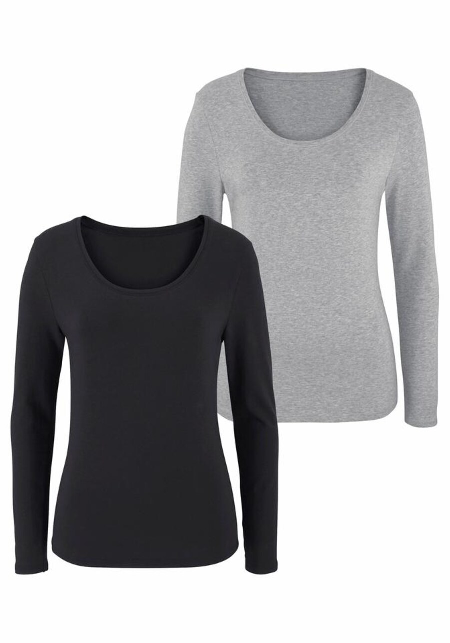 

Лонгслив VIVANCE Shirt, цвет grey/black