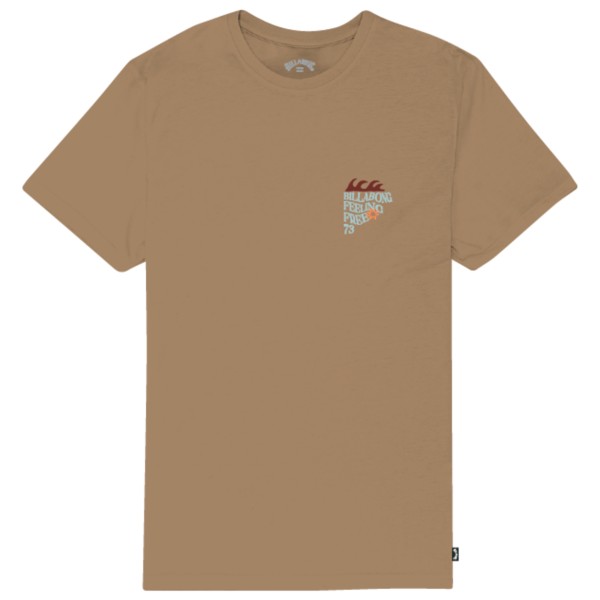 

Детская футболка с двумя плавниками, с/у Billabong, хаки