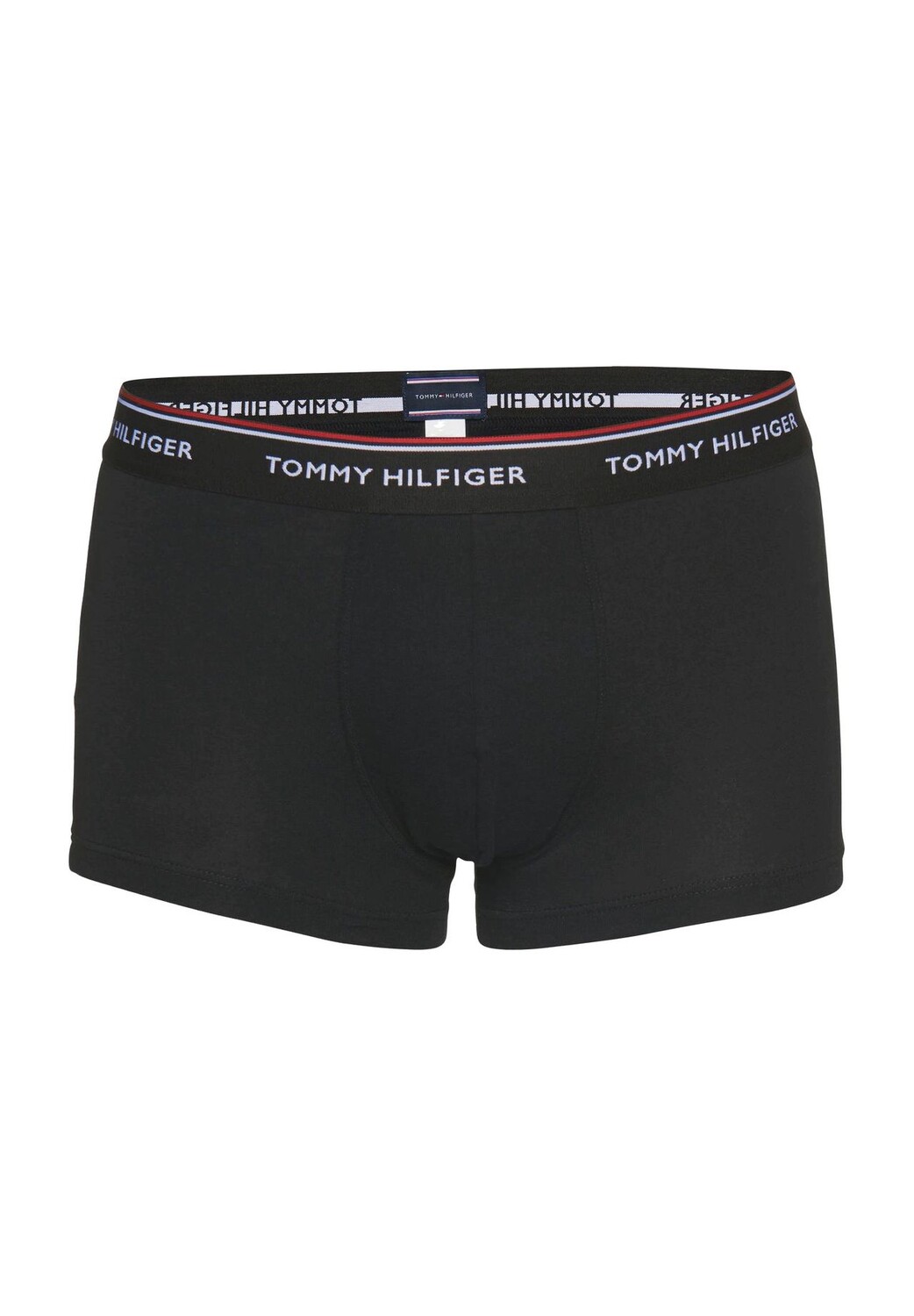 

Трусы, 3 шт., хлопок, принт этикетки, мужские TOMMY HILFIGER, черный