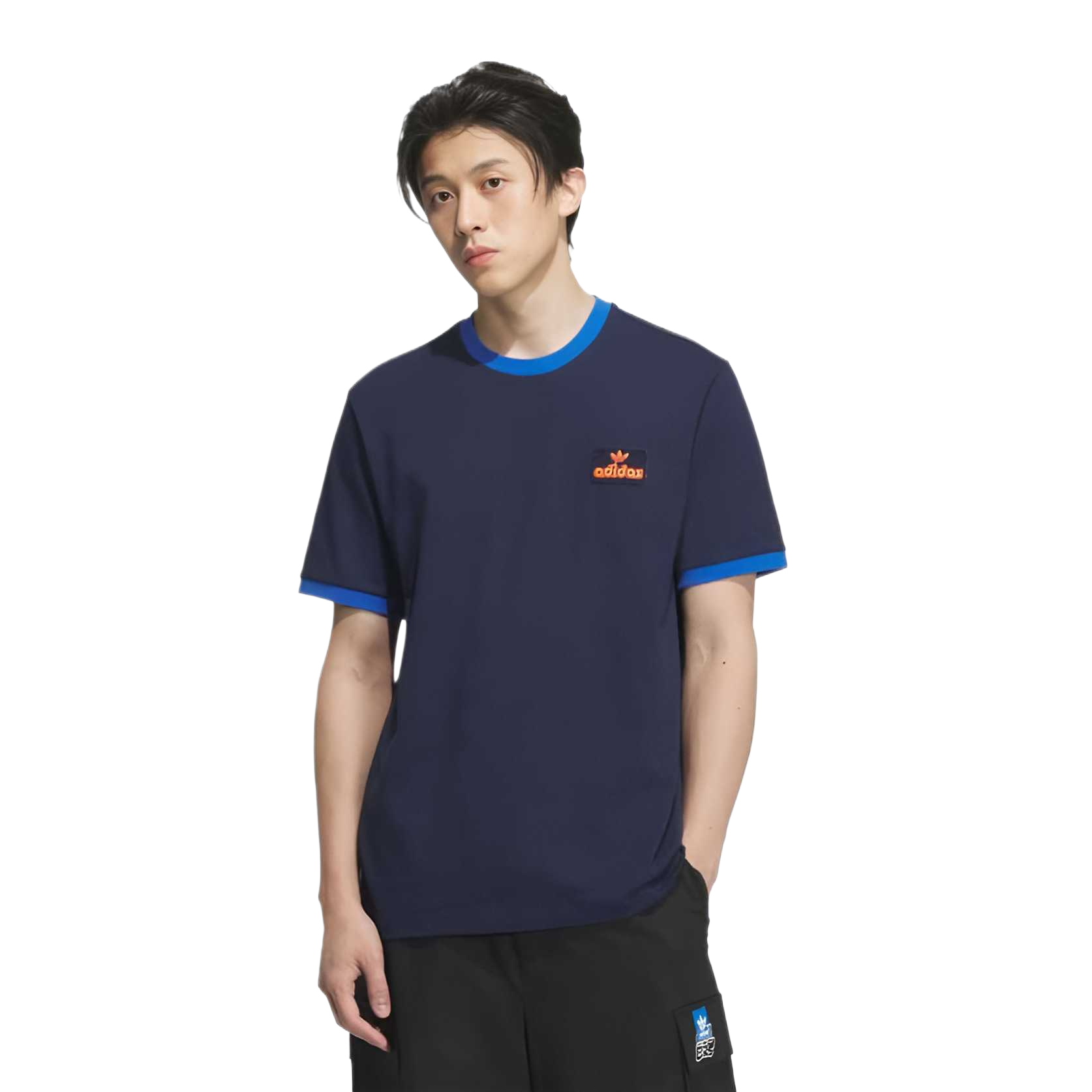 Adidas Originals Футболка Adizero Aruku SS25 мужская dark indigo — фото 2