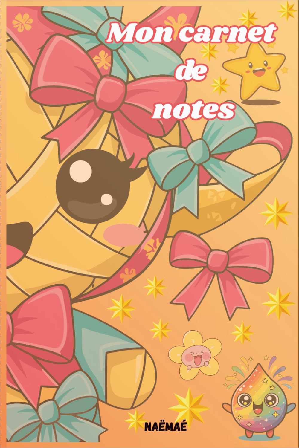 

Carnet de notes - 100 pages illustrées - pages lignées, pages libres et coloriages: Carnet créatif kawaii - Notes; écriture, dessins et détente (French Edition) (Independently published)