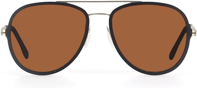 

Классические поляризованные солнцезащитные очки-авиаторы MUTYNE для мужчин и женщин, с двойной перемычкой, легкой металлической оправой и защитой от УФ-излучения UV400, 002