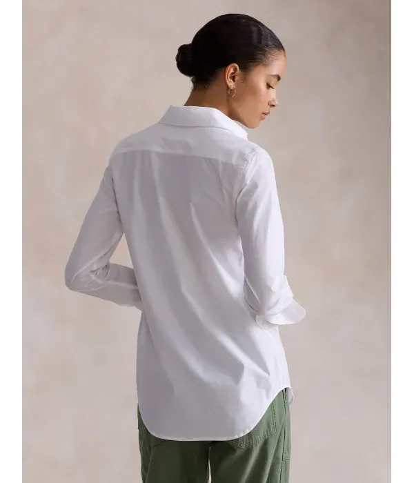 Рубашка slim fit Polo Ralph Lauren, белый — фото 3