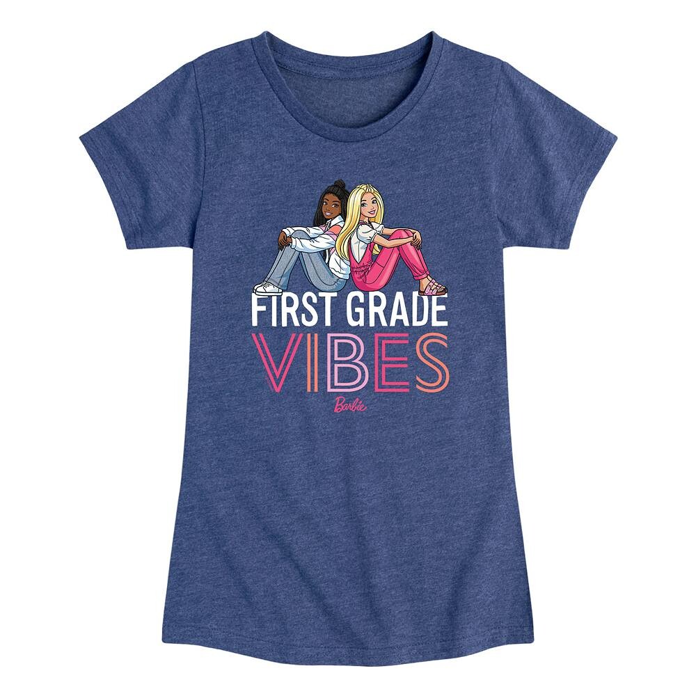 

Футболка Barbie First Grade Vibes для девочек 7–16 лет с рисунком, синий