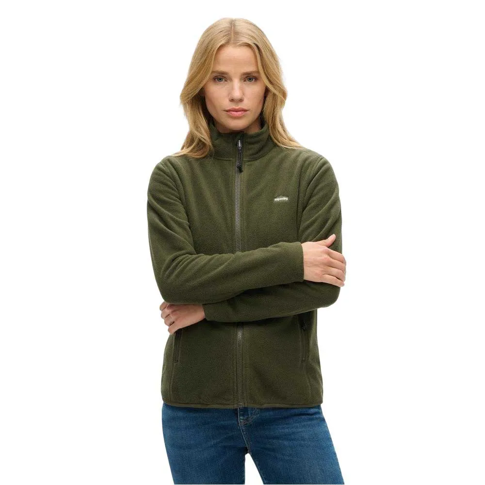 

Куртка Superdry W2012375A Fleece, зеленый