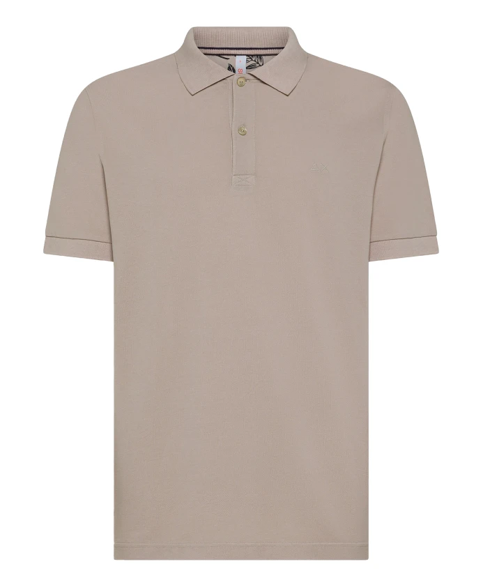 

Рубашка поло, окрашенная холодным способом Sun68, коричневый