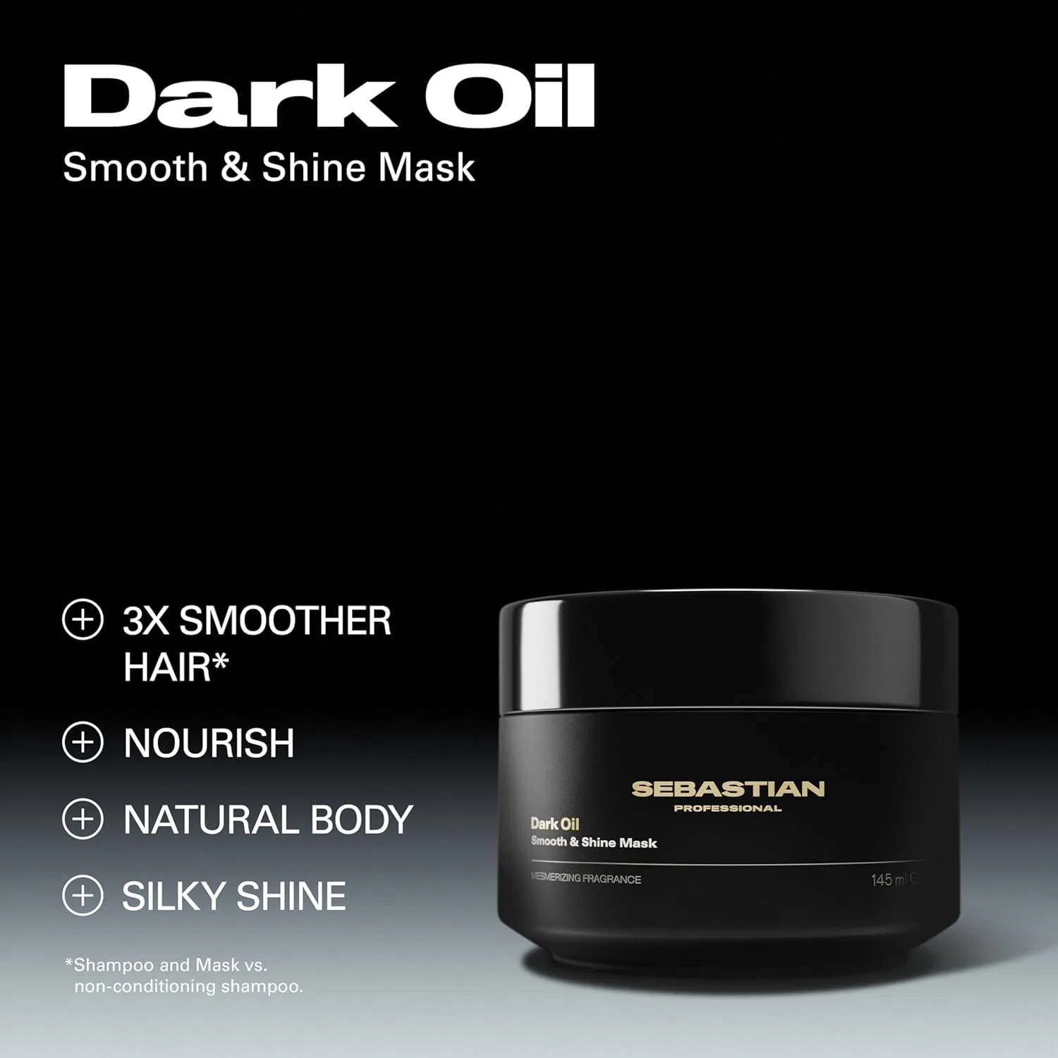 Маска для волос SEBASTIAN Professional Dark Oil с маслом жожоба и арганы, 500 мл Sebastian — фото 3