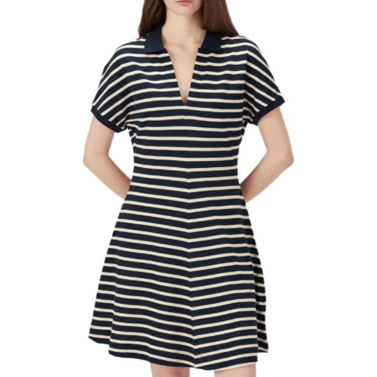 Tommy Hilfiger Женское черное платье с коротким рукавом — фото 4